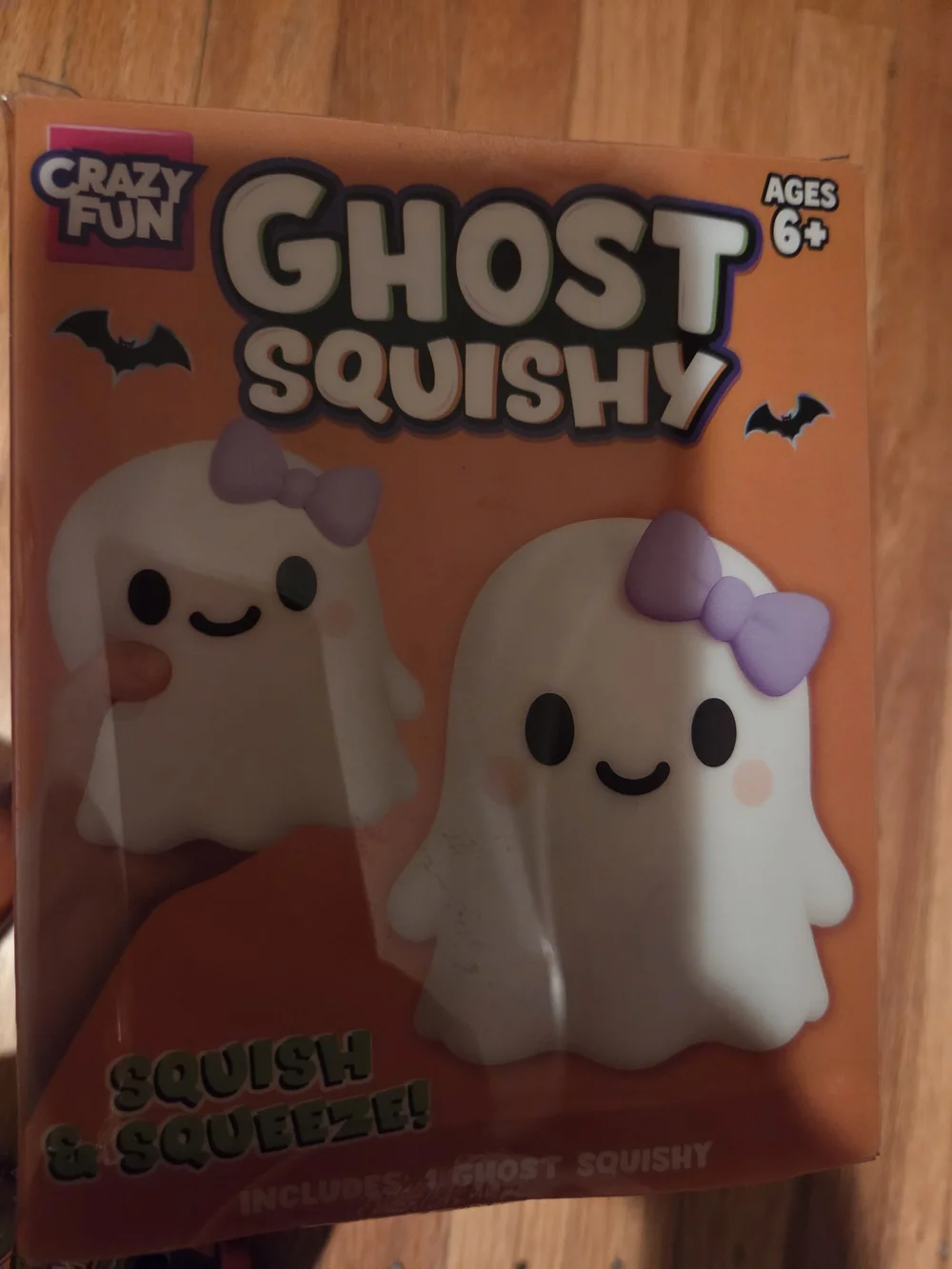 Ghost Squishy, Spooky Mystery Dumpling & 1 Mini Ghost Dumpling-RMS (Five Below)